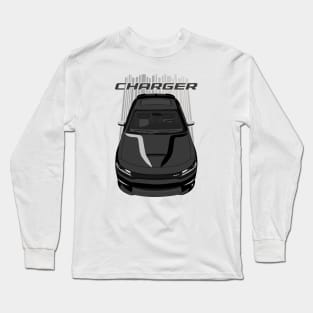 Charger - Black Long Sleeve T-Shirt